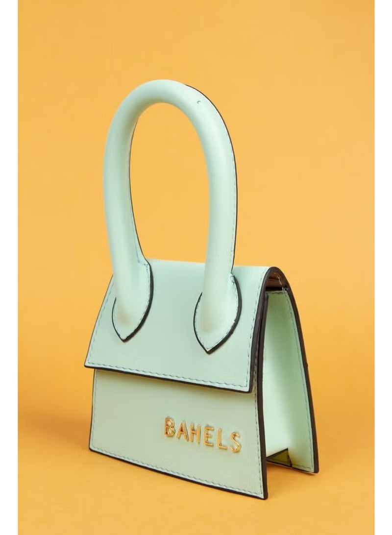 Bahels Women's Turquoise Mini Size Special Design Shoulder Bag - Image 1
